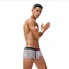 Mode hommes sous-vêtements homme boxeurs mâles confortables solides caleçons nouvelle mode