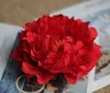 DIY Home Decorations Artificial Flowers Silk Peony Flower Heads Wedding Party Decoration Supplies Simulation Fake Flower Heads T10I0015