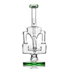 데이지 유리 봉 Hookahs Recycler Oil Rigs 안경 물 봉 연기 파이프 비커 Dab Rigs with 14mm Bowl