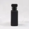 50ml Clear Black Portable Glass Perfume Spray Bottles Empty Cosmetic Containers With Atomizer For Traveler JXW467