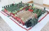 Military Model Dolls Toy, World War II Sand Table Scene with 520 Pieces Soldiers, Tank or Aircraft, for Party Kid' Birthday' Gift Collecting