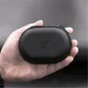 Estojo para fone de ouvido KZ Couro PU Bolsa para armazenamento de fone de ouvido Bolsa rígida para transporte