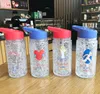 O mais recente 10oz drinkware duplo-camada de plástico copo de gelo é um favorito de crianças e alunos, suporta estilos de logotipos personalizados