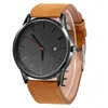 Relogio masculino 2020 Quartz Watch Men Business Sport Wrist Watch Watch Sachine en cuir Montres Reloj Calendrier Matches Erkek Kol Saati3247081