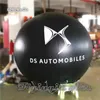 Spettacolo da parata Pallone gonfiabile ad elio Pubblicità gigante Sfera galleggiante in PVC con logo personalizzato stampato per promozioni