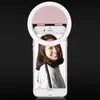 Perakende Paketi ile Iphone Samsung LED Işık Selfie'nin Işık Halkası Işık Flaş Lambası Selfie'nin Halka Aydınlatma Kamera Fotoğraf