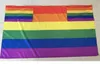 LGBT LGBTQ الجسم العلم 3X5 قدم المثليين قوس قزح الأخضر راية العلم الجديد البوليستر الطباعة 1.5x0.9m