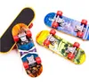 Tryck p￥ professionell legering Standing Fingerboard Truck Toy Mini Finger skateboard f￶r barn Toy Boy Children Gift