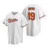 Mujeres Jóvenes Chris Davis Temporada 2020 Jersey 16 Trey Mancini Jonathan Villar Hanser Alberto Jose Iglesias Hanser Alberto Cal Ripken Jr.