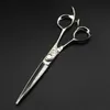 Ciseaux de salon de coiffure en acier damas 6 pouces coupe outils de makas de coiffeur coupe amincissement ciseaux de coiffure ciseaux258A