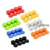 Silicone Thumb Grips Thumbstick Raised Cap Cover for PS5 PS4 Dualshock 4 Switch PRO Xbox 360 Controller Gamepad 8 pcs Extra High