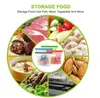 Küchenaufbewahrungsorganisation, wiederverwendbare Lebensmittelaufbewahrungsbehälter, Silikon-Lebensmittelaufbewahrungsbeutel für Lebensmittel, Gemüse, Fleisch DA189
