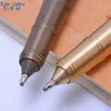 Ball Pen Metal Ball Pen Ballpoint Pressed Rod Ballpoint Copper Gun Bolt Stationery for School Gifts P515