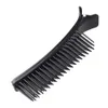 New 1 pc Hairdressing Sectioning Cutting Clamps with Comb Clips Styling Tools Plastic Doublesided Use Hair Clips7495503