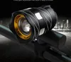 Bicycle headlights T6 night riding light flashlight mountain bike USB charging car headlights longrange bicycle accessories3059691