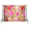 3D Rose Backdrop Cloth Wedding Party Decoration Sfondo Fotografia Puntelli Panno simulato per Wedding Photo Studio HHA1044