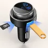 Nouveau Lecteur MP3 bluetooth pour voiture transmetteur fm de voiture qc3.0 chargeur de voiture à charge rapide dhl gratuit