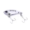 HENGJIA Metal Lure 160pcs yem 3.5cm 3.2g topwater Balıkçılık Lure Kaşık Balıkçılık Bıçak Lure Metal VIB Sabit Bait