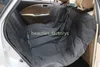 Black Car Auto Dog Seat Cover Cat Pet Protector Travel Auto Back Rear Waterproof Oxford 132cm X 142cm