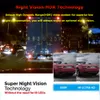 Caméra de tableau de bord de Vision nocturne DVR de 2 pouces, caméra avant 4K 2160P avec caméra arrière de voiture 1080P, enregistreur vidéo, prise en charge GPSWIFI, caméra de voiture8138053