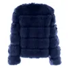 Faux Pelz Mäntel Frauen Langarm Mit Kapuze Hals Wolle Jacke Mantel Winter Warme Mode Dicke Outwear # g3