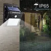 20 LED Solar Lights Outdoor, Vattentät Motion Sensor Post Säkerhet Nattljus för Patio Deck Yard Garden Auto On / Off
