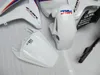 100% инъекционные обтекатели ABS для Honda CBR1000RR 2008 2009 2011 2011 White Blue Cating Kit CBR 1000 RR 08 09 10 11 DF24