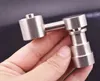 4in1 Titan Nail 14mm18mm Man Kvinna Dominess Titan Nails Banger för Fab Ashcatcher Glass Vattenrör