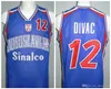 Dejan Bodiroga 4 Peja Stojakovic 8 Vlade Divac 12 Team Jugoslavija Yugoslavia Yugoslavo Basketball Jerseys Mens Stitched Custom Any Name