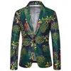 Heren Jassen Mannen Jas Kleding Afrikaanse Slimme Causal Aangepaste Slim Fit Fancy Pak Blazer Formele Coat Business Party Wedding1