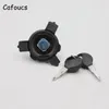 Car Oil Tank Cap For Peugeot 206 207 For Citroen C2 Fuel Tank Cover Lock With Two Keys
