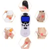 Spedie rapide chiavi inglesi Herald Tens 8 pad Agopuntura Gadgets Health Care Massicatore di terapia digitale per massaggiatore per il collo posteriore 22246282