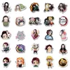 100 PCS Mixed Skate Sticker Anime Demon Slayer Para Carro Laptop Pad Bicicleta Moto PS4 Telefone Bagagem Decalque Pvc Guitarra Adesivos de Geladeira