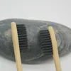 Bamboo Toothbrush Bamboo charcoal Toothbrush Soft Nylon Capitellum Bamboo Toothbrushes for Hotel Travel Bath Supplies GGA973N
