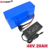 48 v BBSHD 20Ah Bateria De Lítio para Bafang 500 w 1000 w 1500 w Recarregável 18650 bateria Bicicleta Elétrica Do Motor 48 v Frete Grátis