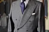 Wysokiej Jakości Plaid Ślub Tuxedos Groom Najlepsze męskie Garnitury ślubne Mężczyźni Slim Fit Custom Made Jacket Blazer