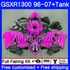 + Réservoir Pour SUZUKI GSXR1300 Hayabusa 96 97 98 99 2000 2001 Rose Vente 333HM.240 GSX R1300 GSXR 1300 1996 1997 1998 1999 00 01 02 Carénages