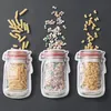 Herbruikbare Mason JAR Zipper Tassen Herbruikbare Snack Saver Tas Lekvrij Voedsel Sandwich Storage Bags Koelkast Bevriezing Voedselopslagtas