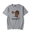 2019 Youngboy bröt aldrig igen High Street White T Shirt Sommar Klassisk Kortärmad T-shirt Män / Kvinnor Casual Design Toppar Cy200515