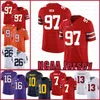 NCAA Ohio State Buckeyes 97 Nick Bosa 7 Dwayne Haskins JR American Footbal Jersey 9 Travis Etienne Jr. Tom Brady Saquon Barkley Resvrf