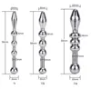 6 Types Stainless Steel Penis Urethral Plug Dilator Sounds Catheter Solid Bar UK A78