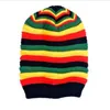 Jamajka reggae gorro rasta styl cappello hip pop men039s czapki zimowe żeńskie czerwone żółte zielone czarne jesienne moda Kobieta K9908166