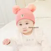 2 Pcs Hat And Scarf Set Cap And Chimney Warm Baby Knit Hat Boy Girl Hat Scarf Winter Accessories Beanie Skullies Gorro