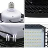 LED-Garagenleuchten, verformbare LED-Garagendeckenleuchten, 60 W, 80 W, CRI 80, LED-Hochregalleuchte mit 3 verstellbaren Paneelen