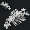 Perle di cristallo scintillanti Copricapo da sposa Pettine per capelli Corone e diademi Fascia Accessori da sposa bohemien per le donne Perle Sposa H3336355