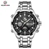 Relij Hombre Goldenhour moda popa Men Watch Montre Homme Alarm Sport Wysoko chwalony mężczyzna na nadgarstek 2019 Relogio Masculino