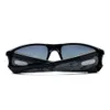 Luxury-hög kvalitet cykeldesignglasögon fouel coell matt svart grå iridium polariserad lins ridning solglasögon309i