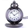 Pocket Watch Vine Roman Namerals Kuvars İzle Saat Saati ile Zincir Antik Takı Kolye Kolye Hediyeleri 6579662