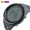 Skmei moda esporte relógio masculino contagem regressiva crono el luz relógios 5bar à prova dwaterproof água grande dial relógio digital relogio masculino 1246305a