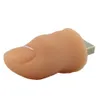 NEW Halloween Funny Finger Shaped Usb 3.0 Flash Drive PVC Soft Rubber Usb Customized 16GB 32GB 64GB Logo Flash Memory Stick Pen Drive High